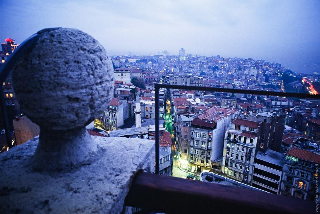 Istanbul Beyoglu Skyline Streetphotography