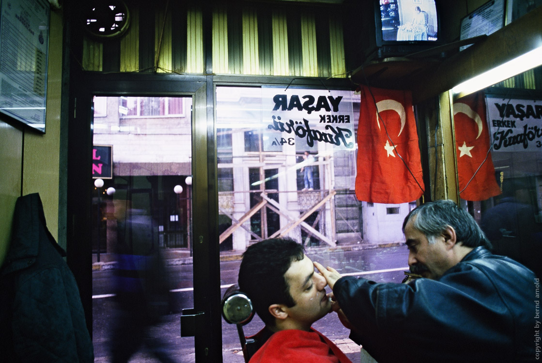 Istanbul Beyoglu hairdresser and barber