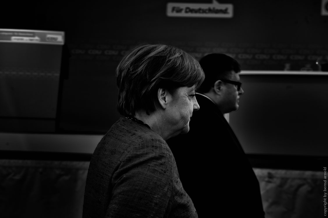 Angela Merkel CDU in Ludwigshafen 2013 – rituals of election campaign
