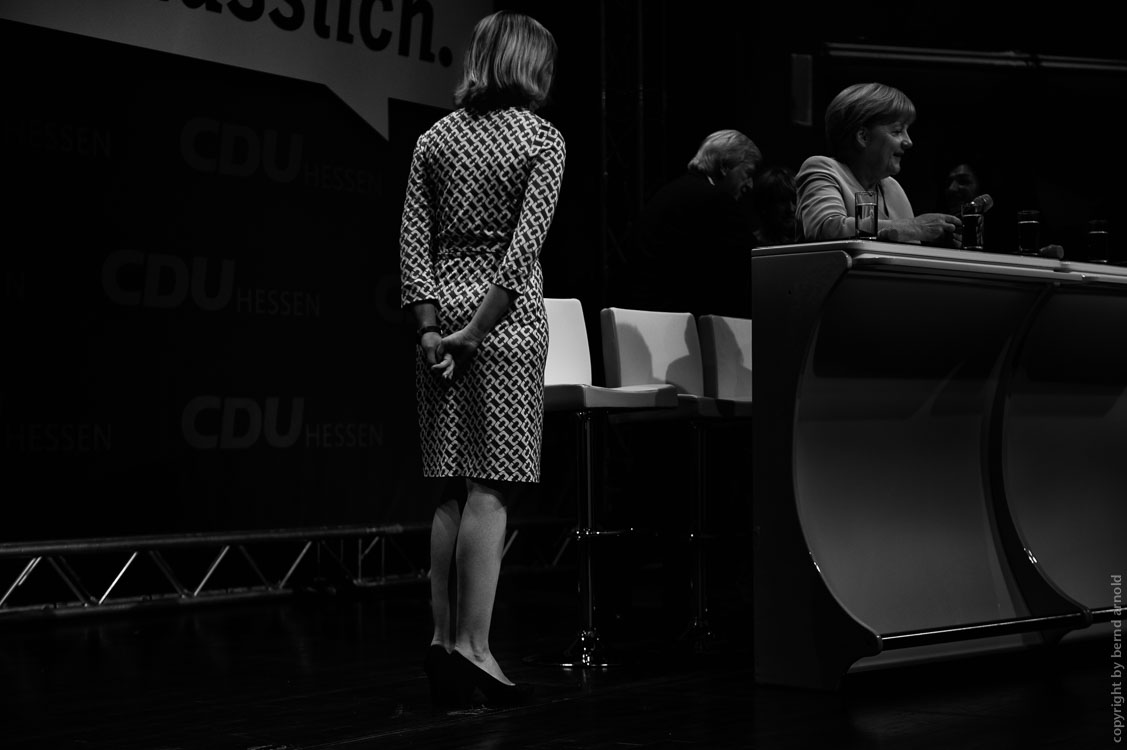 Kristina Schröder CDU 2013 – rituals of election campaign