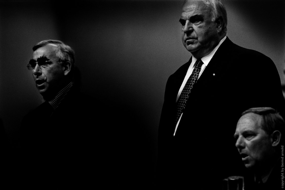 Helmut Kohl, Theo Waigel und Wolfgang Schäuble