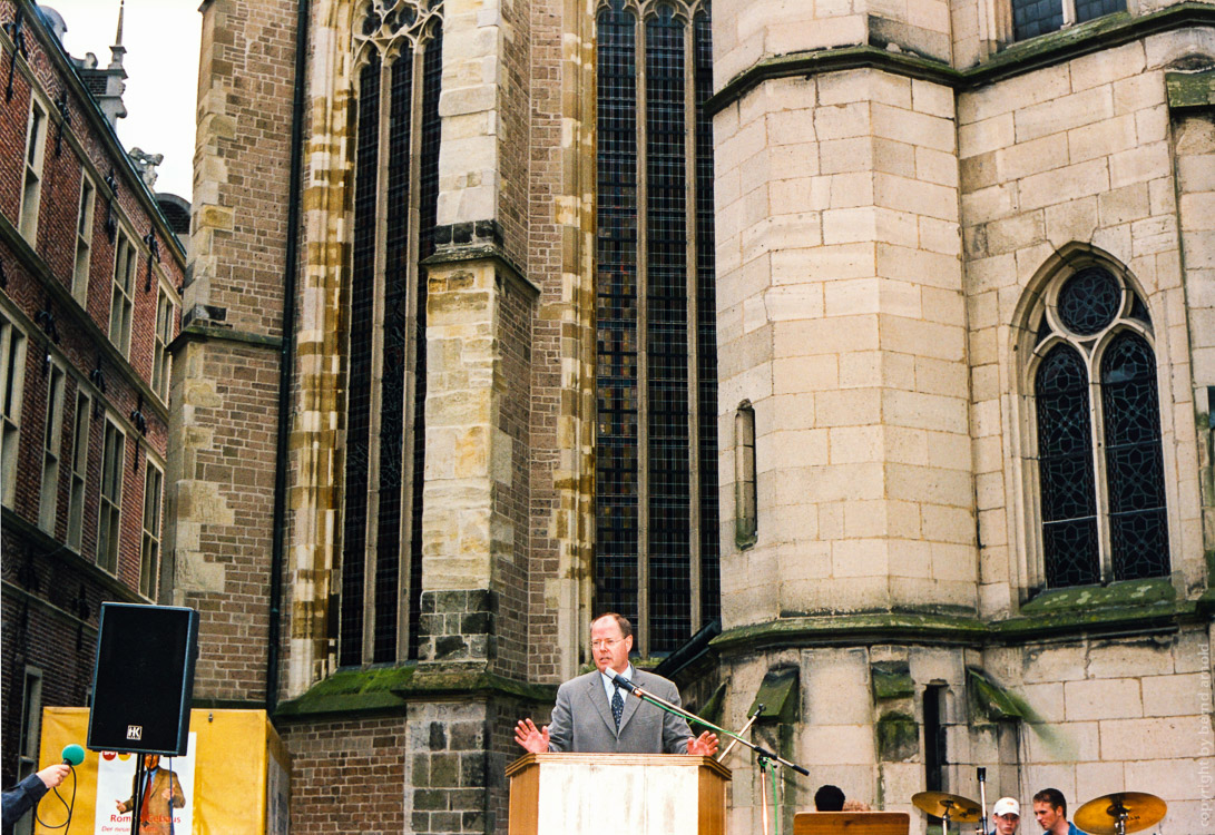 Election campaign with Peer Steinbrück in Münster, Germany – photojournalism and Fotoreportage