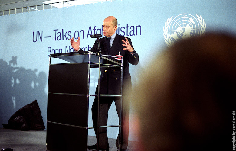 UN Talks Ahmad Fawzi
