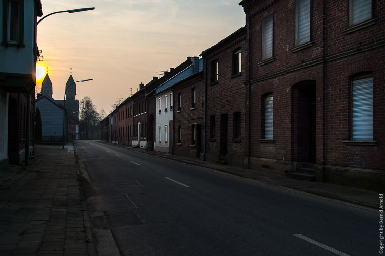 Abandoned village near Cologne, Germany.