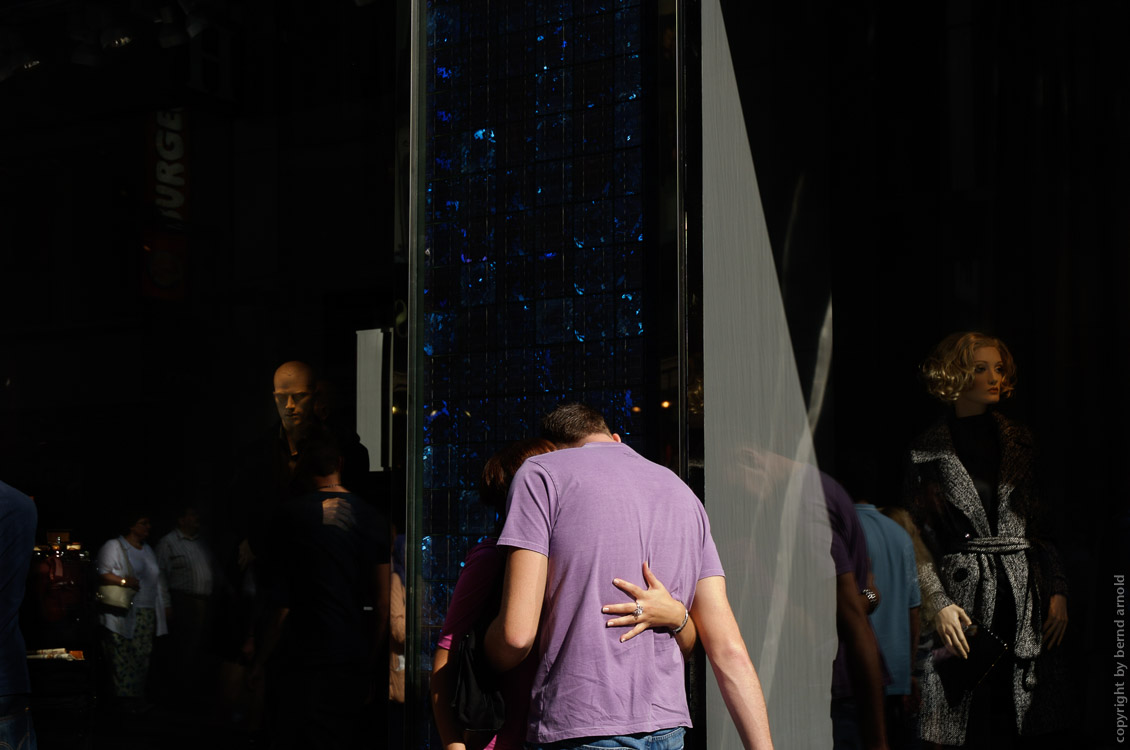 street photography Hohe Strasse in Germany