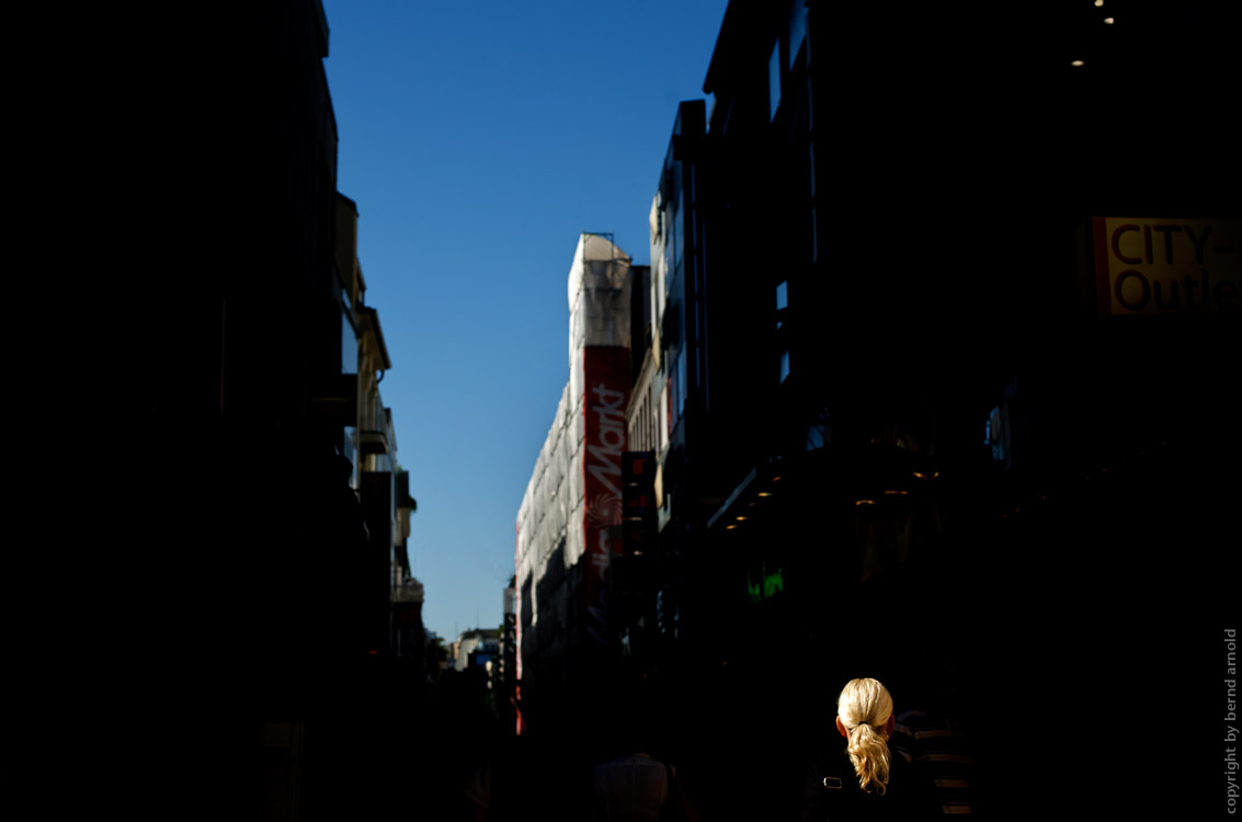 Köln Einkaufstraße Hohe Straße Fußgängerzone