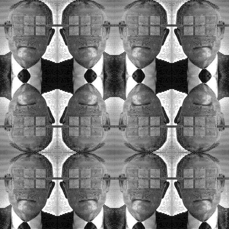 Netzwerke – Digitale Montage aus dem Zyklus Digitalis