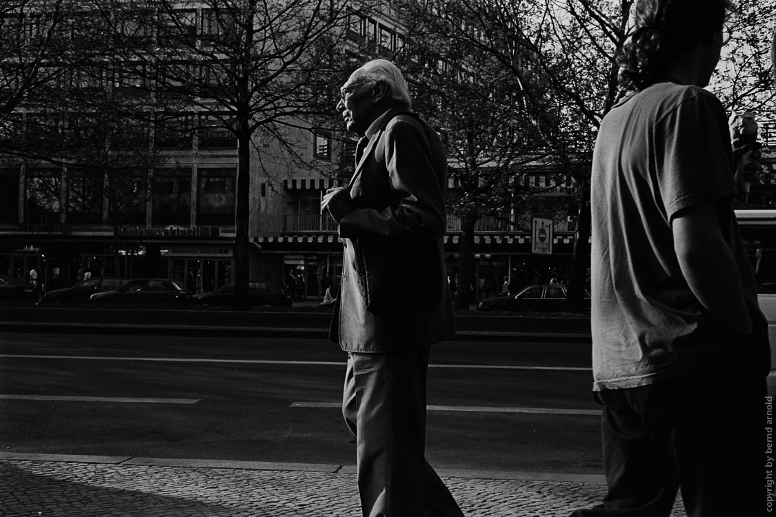 Dokumentarfotografie – Kurfürstendamm in Berlin Stadtportrait