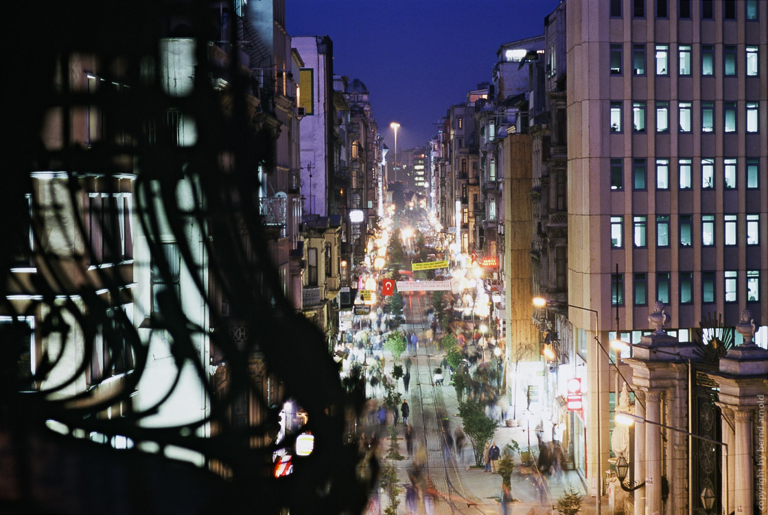 Istanbul Beyoglu Istiklal Stadtportrait