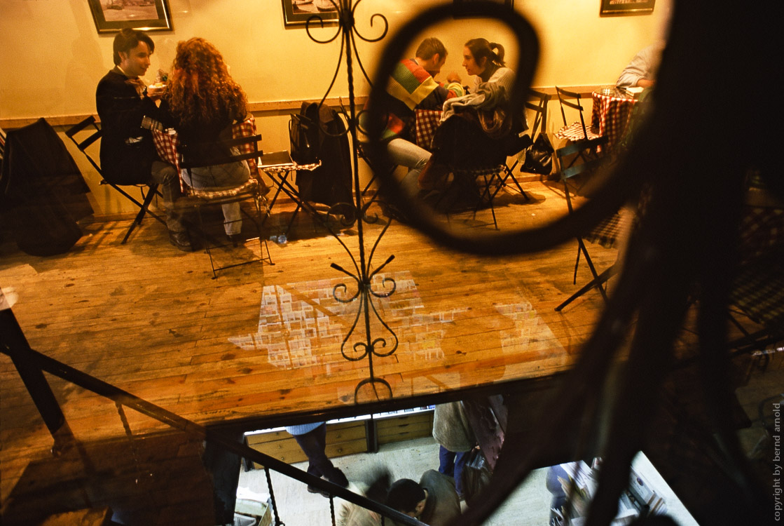 bookshop and cafe in Istanbul Beyoglu Istiklal