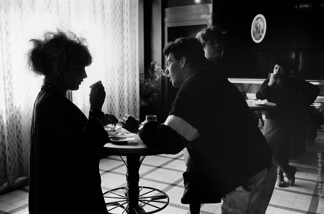 Fotoserie Budapester Kaffeehäuser, 1988
