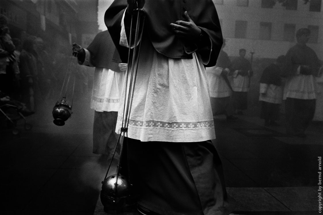 Corpus Christi procession with incense