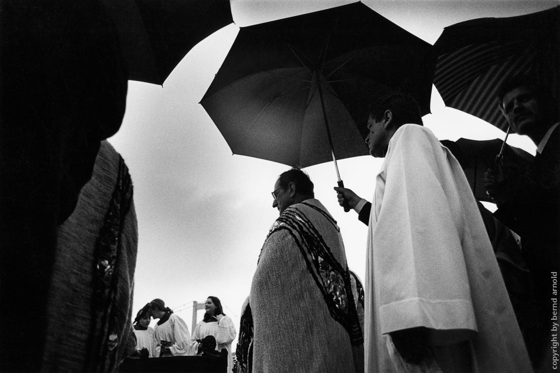 Kardinal Meisner during a procession in Cologne