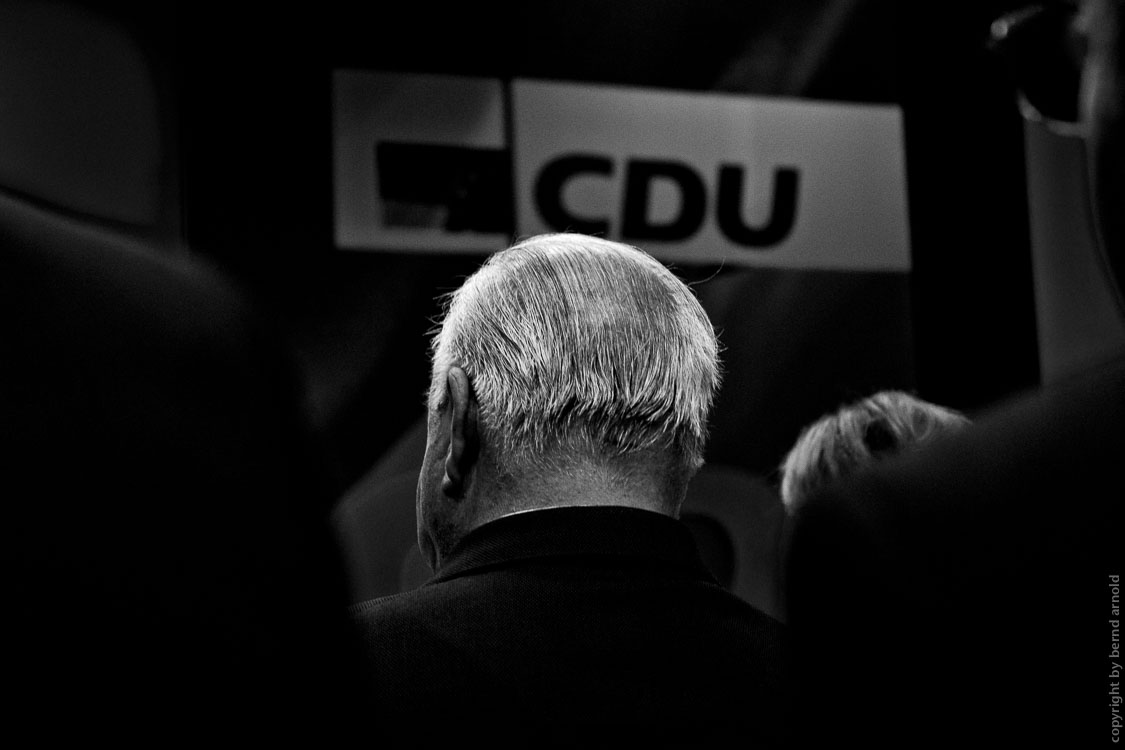 Altkanzler Helmut Kohl auf Parteitag CDU 2005 - Wahlkampfrituale