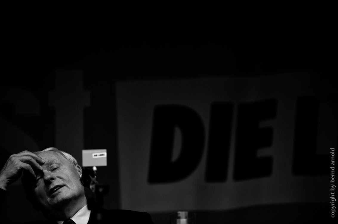 Dokumentarfotografie und Fotojournalismus – Inszenierung und Wahlkampfrituale Oskar Lafontaine 2009