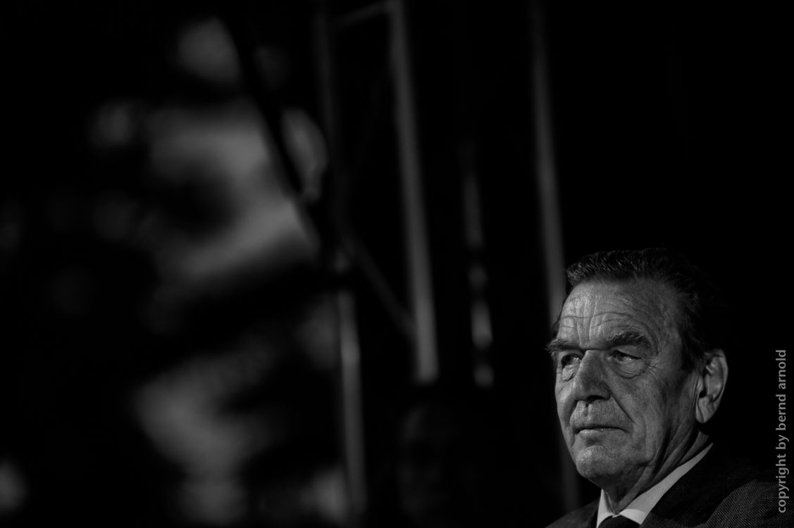 Gerhard Schröder im Wahlkampf, 2013, Wahlkampfrituale