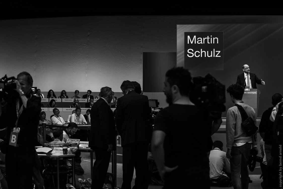 SPD Bundesparteitag mit Martin Schulz in Dortmund, 2017 – Wahl Kampf Ritual