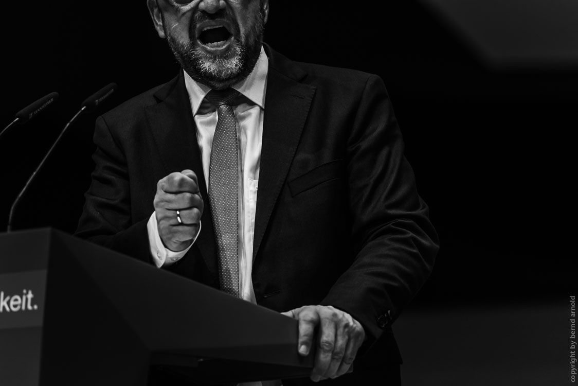 SPD Bundesparteitag mit Martin Schulz in Dortmund 2017 - Wahl Kampf Ritual