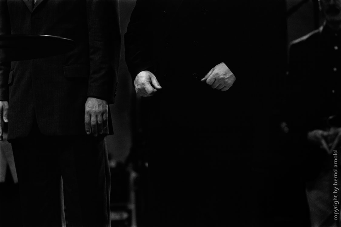 Fotografie – Oskar Lafontaine 1998 – Wahlkampfrituale