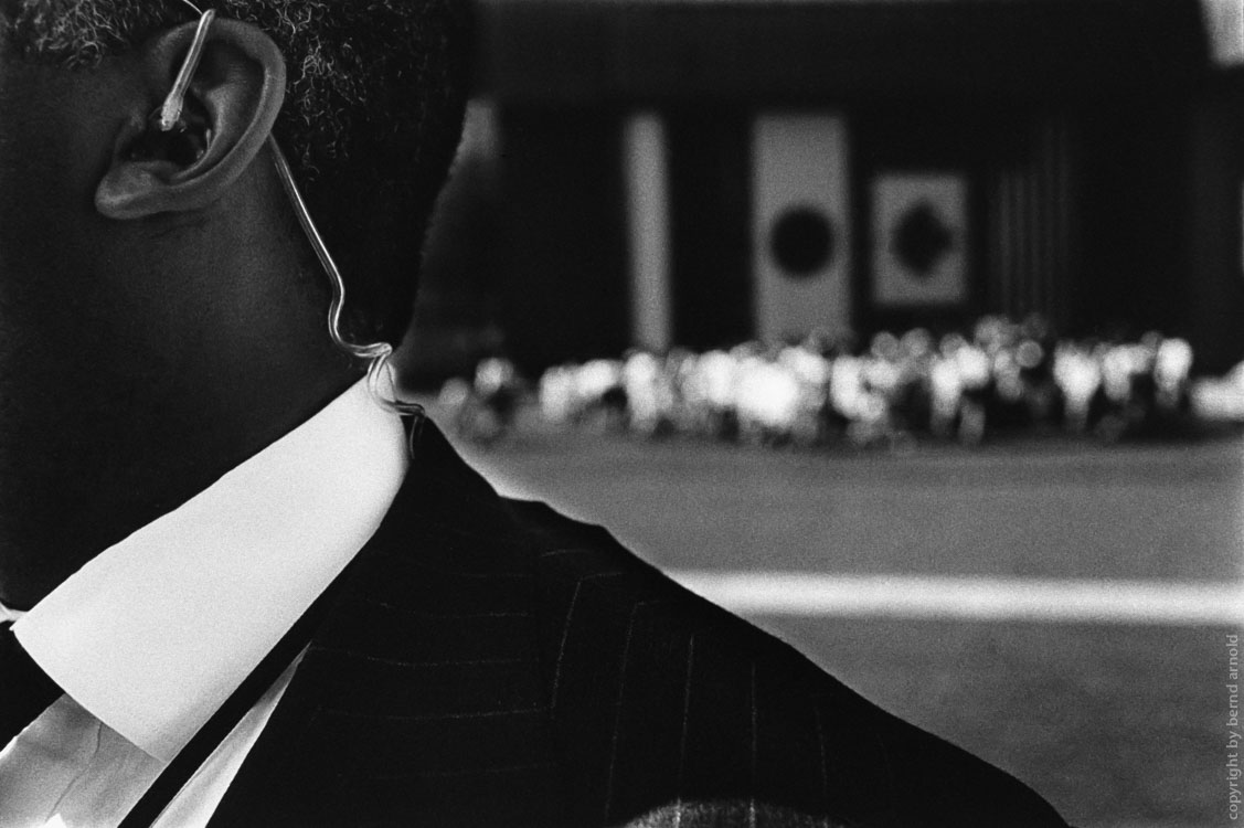Fotografie der Wirtschaftsgipfel in Köln Wirtschaftsgipfel amerikanische Sicherheitsbeamten – Fotografie, Fotojournalismus