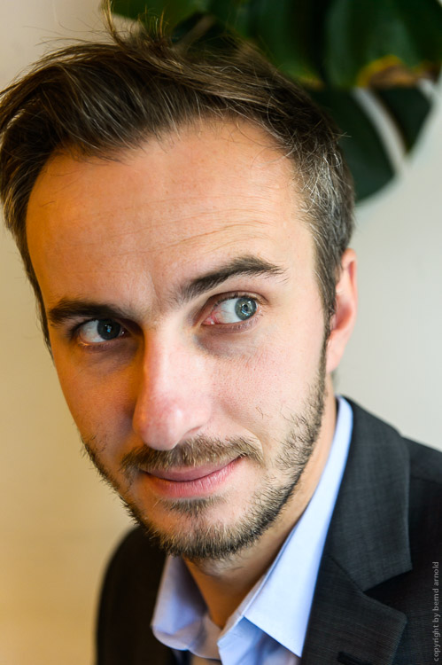 Jan Böhmermann, anchorman, portrait