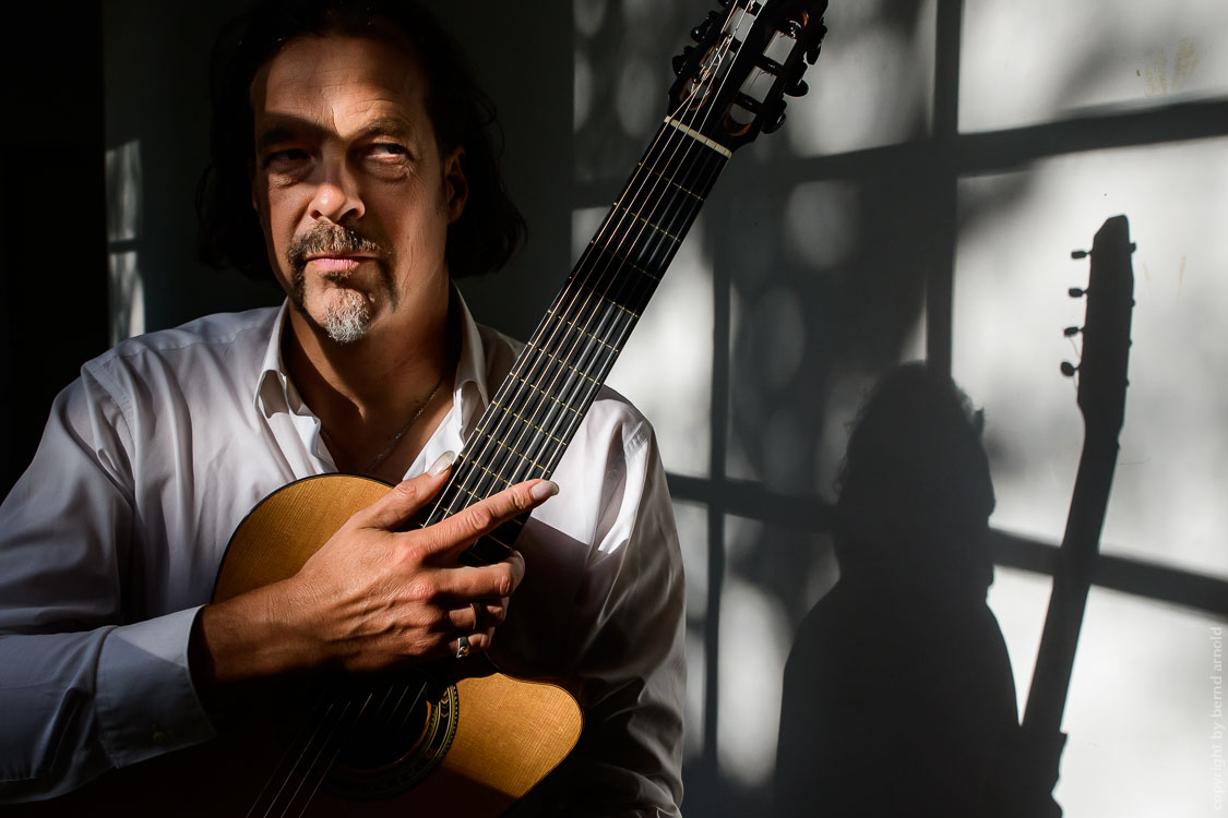 Portraitfotografie - Musiker Frank Wingold im Kunsthaus Rhenania, Köln