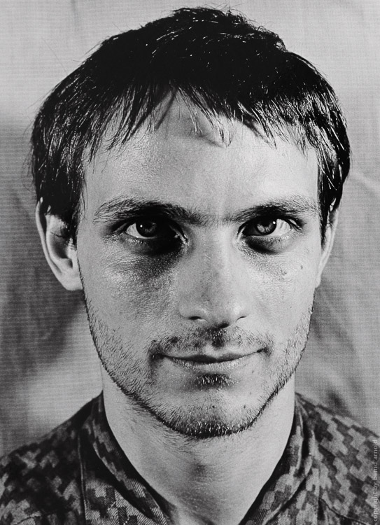 Portraitfotografie Studienarbeit Silbergelatineabzüge, Unikate, 1985 Bernd Arnold Selbstportrait - Portraitfotografie - Vintage Prints