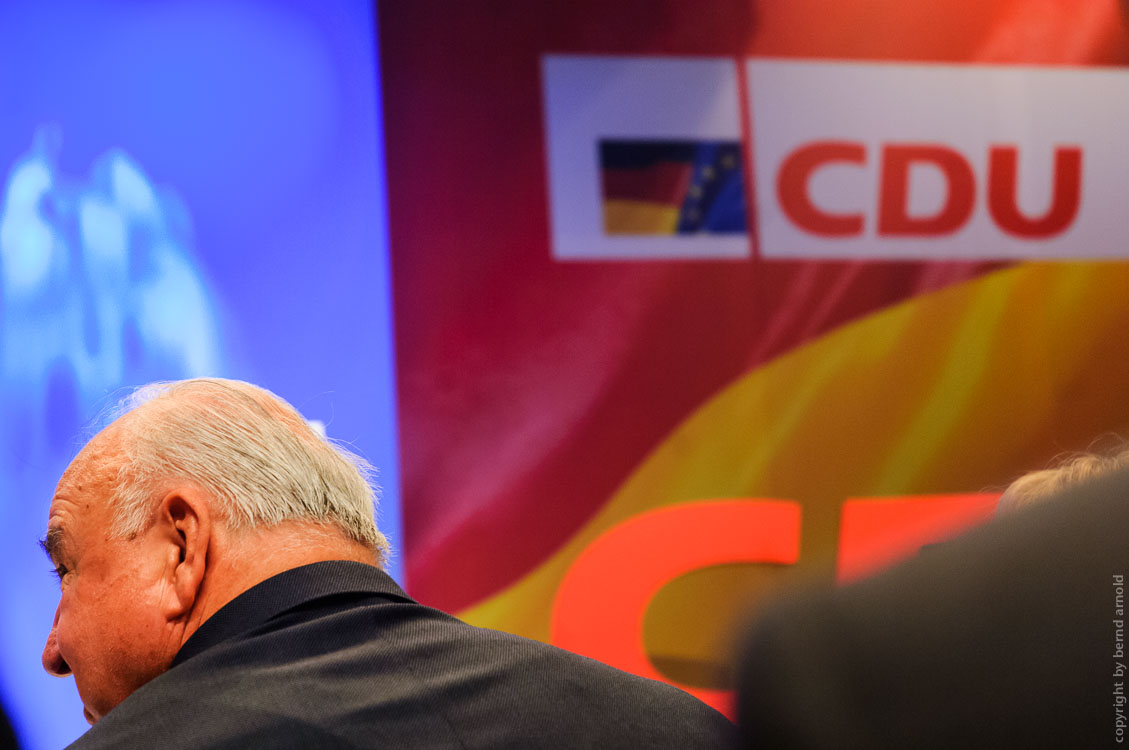 CDU Helmut Kohl ehemaliger Bundeskanzler – Fotografie und Fotojournalismus