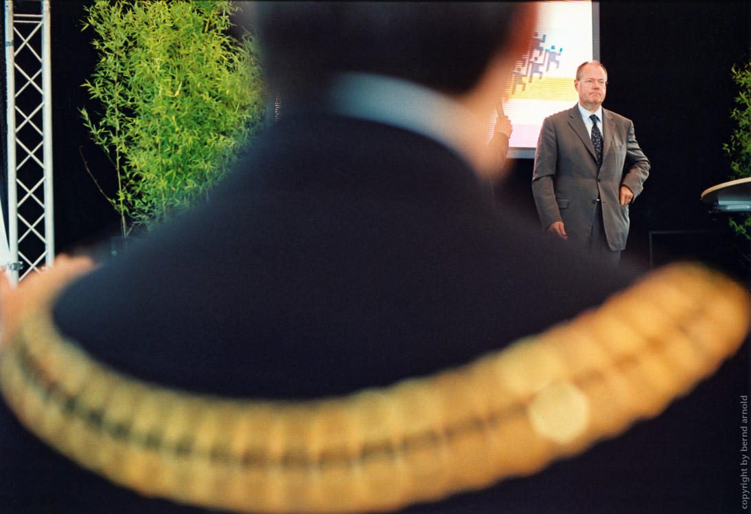 Election campaign with Peer Steinbrück – photojournalism and Fotoreportage