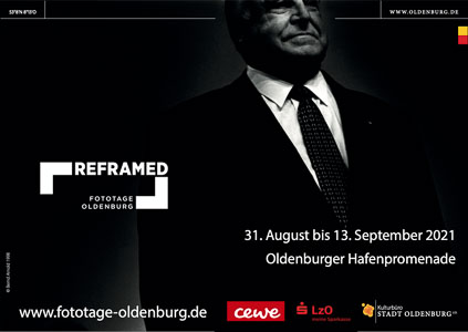 Dokumentarfotografie – Plakat Fototage Oldenburg Wahlkampfrituale 2021