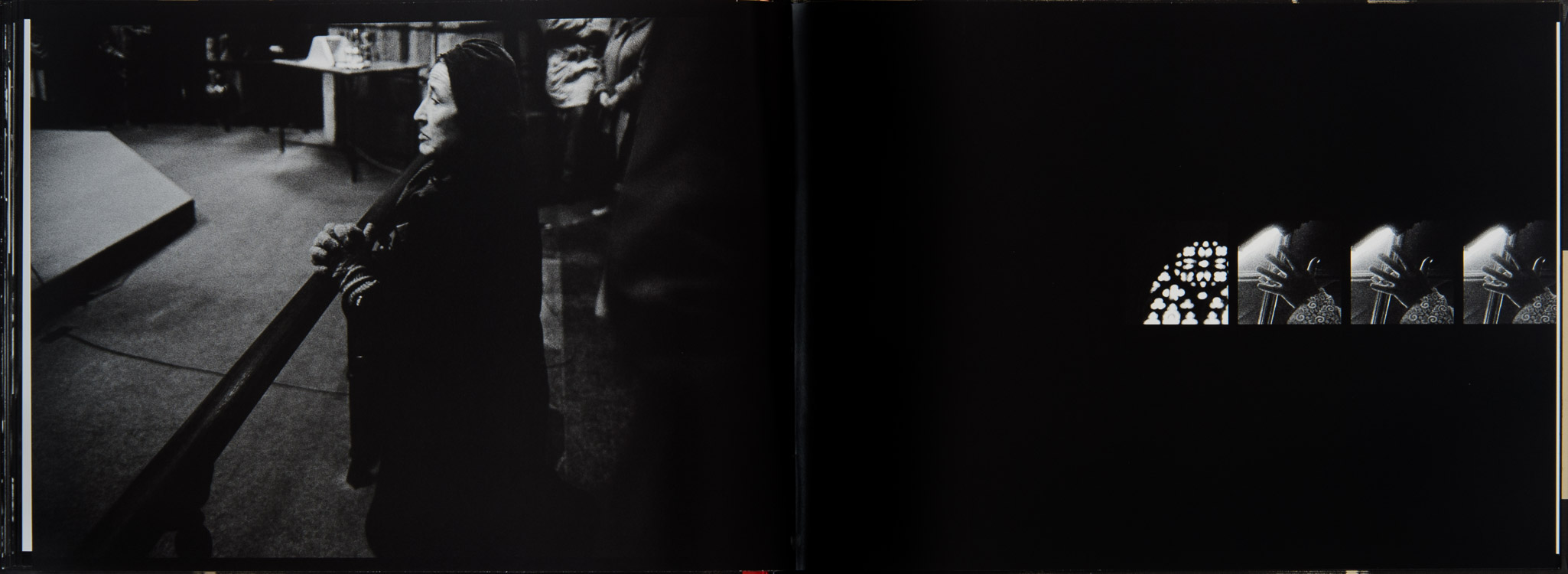 Fotografie Buch Das Kölner Heil Betende Frau im Fotobuch Das Kölner Heil – Fotografie