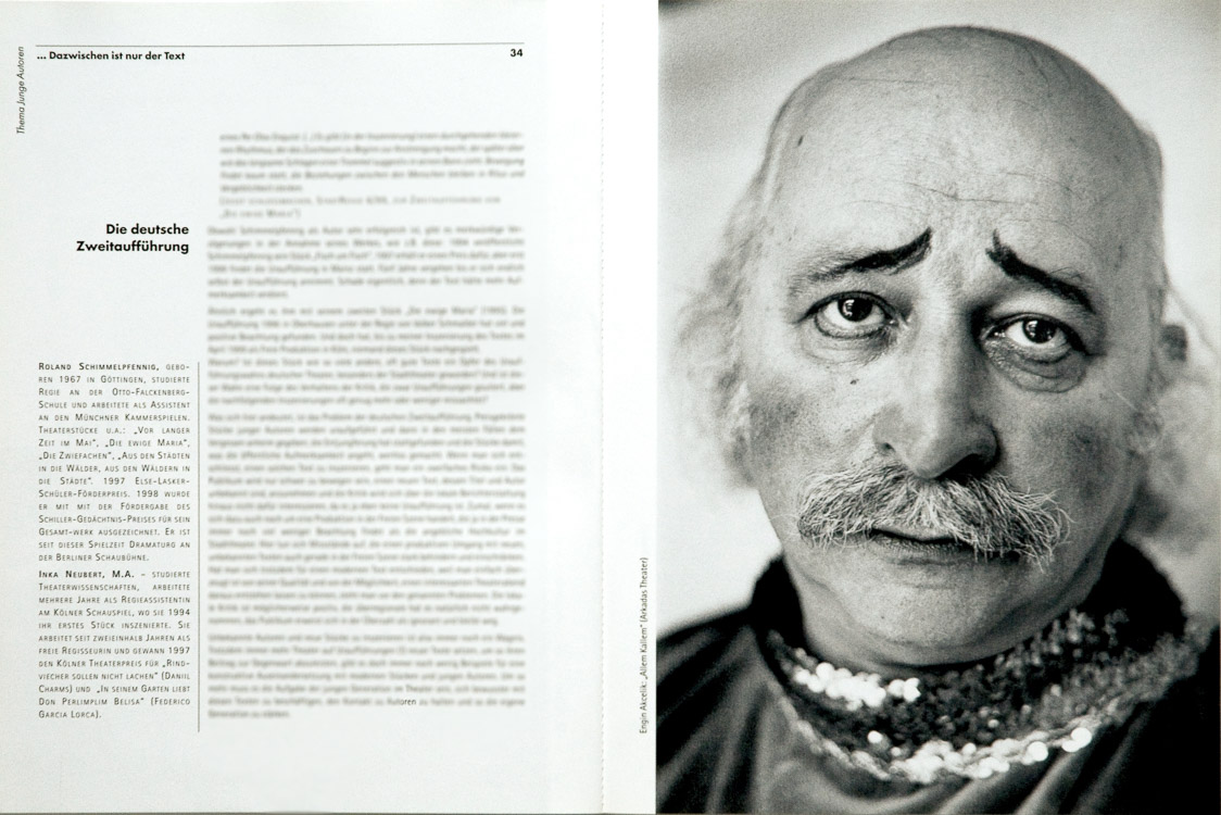 Buch Portrait Theaterjahrbuch