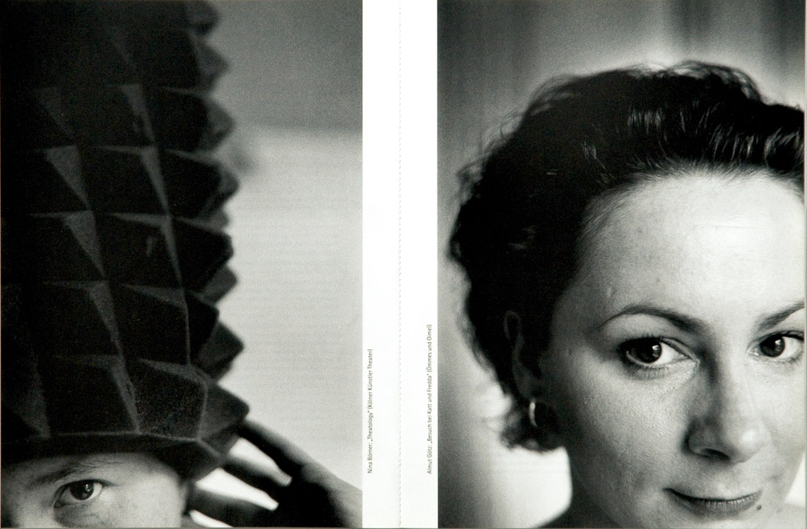 Portrait Schauspielerin Almut Götz - Theaterjahrbuch 1999