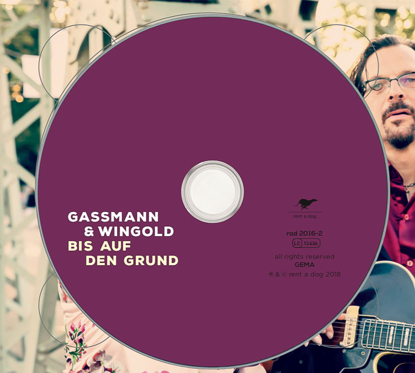 CD Jazzmusiker Martina Gassmann und Frank Wingold - Bis auf den Grund