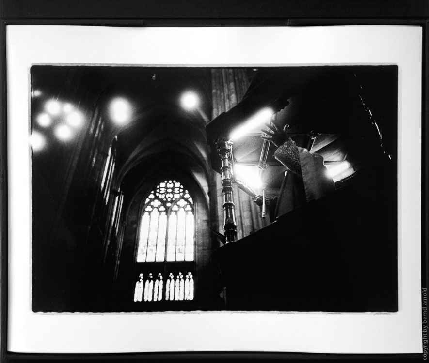 Dokumentarfotografie – Edition Sakrament und Sünde – Erzbistum Köln – Silbergelatine Barytprint Katholizismus in Edition Sakrament und Sünde – Predigt – Vintage Prints