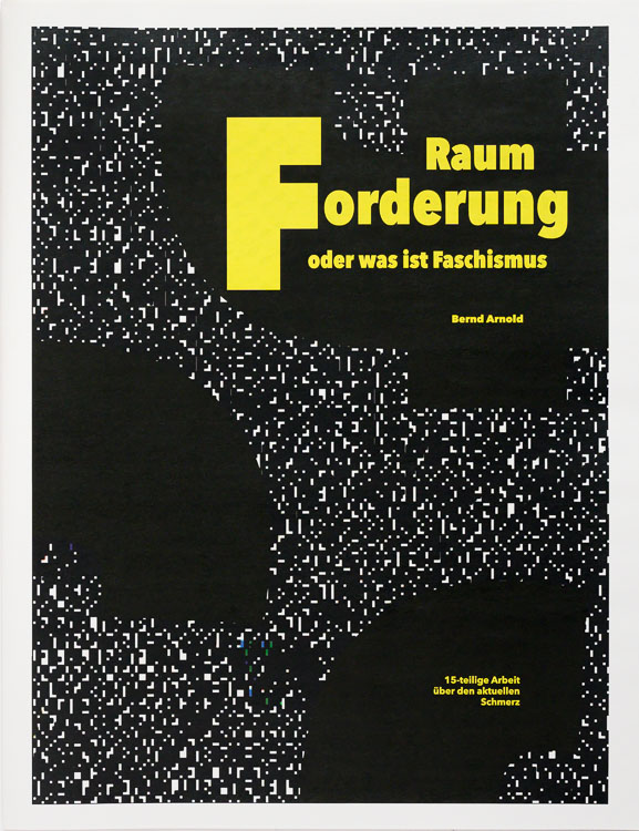 Titelblatt der Künstlerzeitung – Raumforderung, 2022