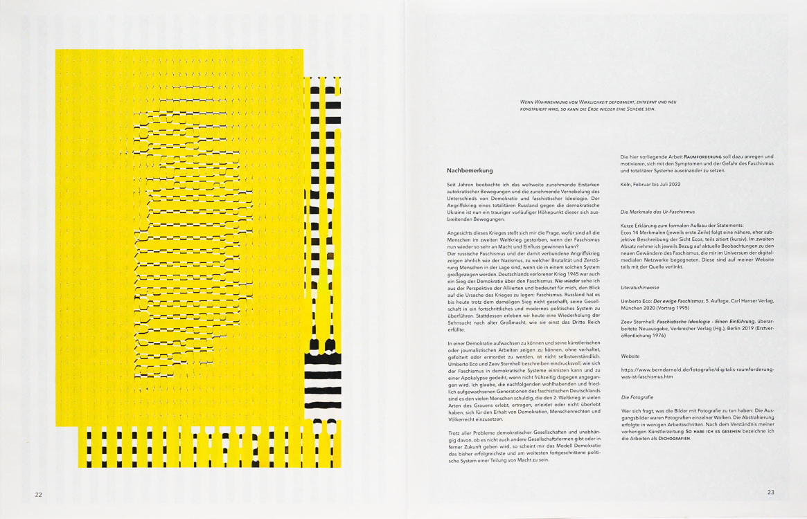 Nachbemerkung – Raumforderung oder was ist eigentlich Faschismus, 2022