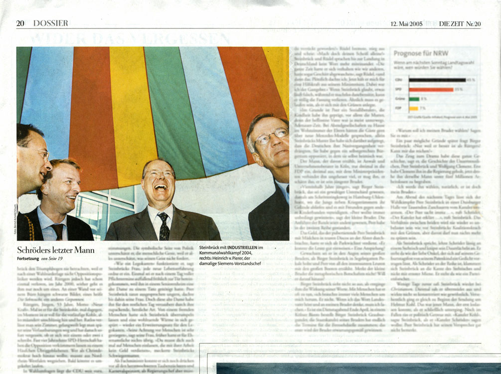 Weekly magazine Die Zeit