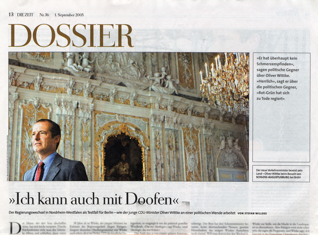 Weekly magazine Die Zeit Wittke