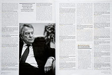 Manager CEO Bayer AG Manfred Schneider Interview and Portrait